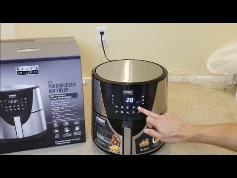 Bella Pro Touchscreen Air Fryer Review 