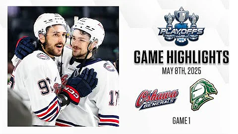 OHL Highlights: Oshawa Generals @ London Knights May 8, 2025