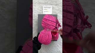 pink Balenciaga sport sneaker #sneakers #asmr #unboxing #shoes