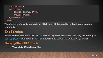 How to Use XSLT to Select Specific Attributes from XML