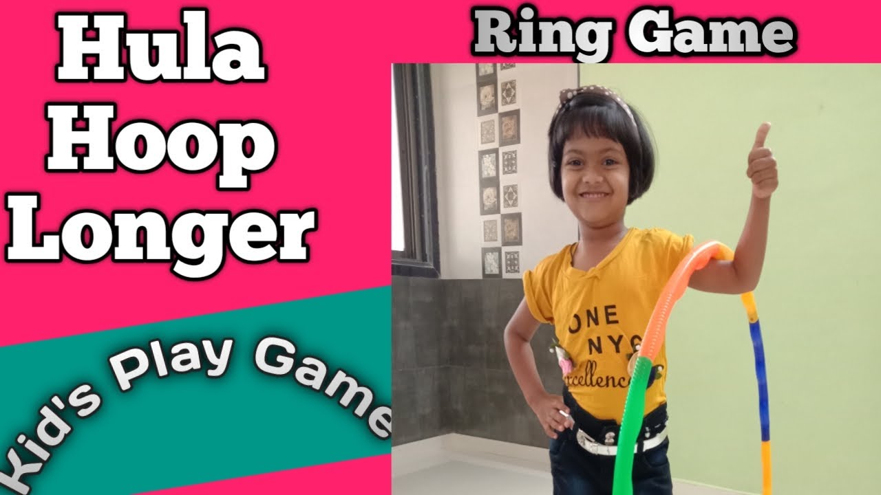 How to play Hula Hoop Longer Hula HoopRing game fitnessWeight loss