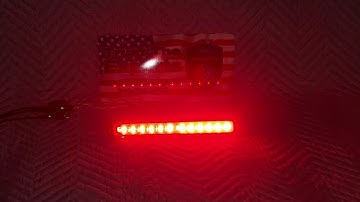 Whelen Strip Light Plus Duo Red/Blue Super Led Warning Light