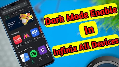 How To Enable Dark Mode On Infinix Hot 8&S5&S5 Lite | Infinix Devices Ma Dark Mode Kaisa Enable Kora