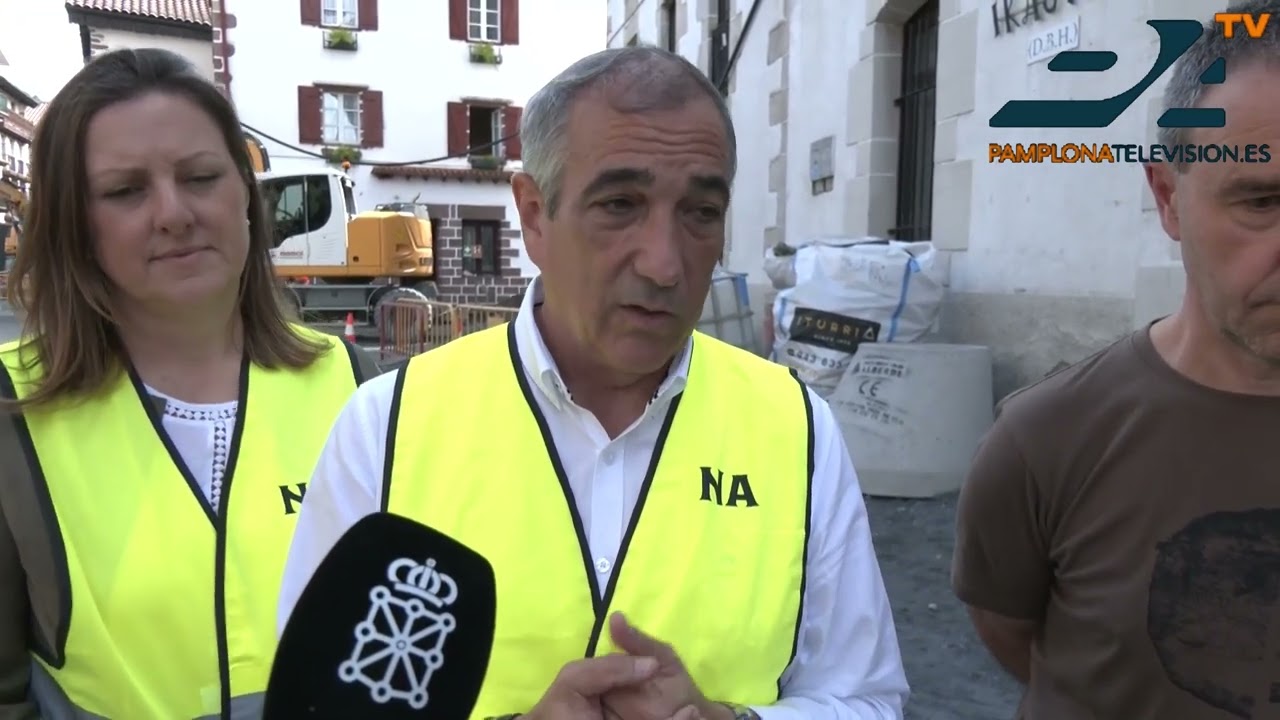 Bera ejecuta unas obras de 3,7 millones en la travesía y en la calle Kanttonberri