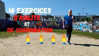 14 EXERCICES D'AGILITÉ ET DE COORDINATION 🔥🔥🔥