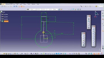 Catia sketch animation