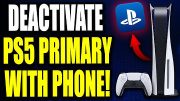 How to Deactivate PS5 Primary Account on Phone (No console needed!)