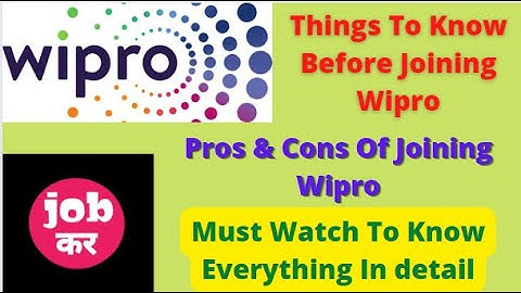 Things To Know Before Joining Wipro || Selection to Project Allocation Process || Pros & Cons #wipro
