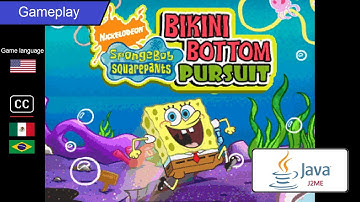 Spongebob Squarepants - Bikini bottom pursuit (Java ME) [Gameplay]