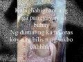 sa gitna ng ulan lyrics by curse one