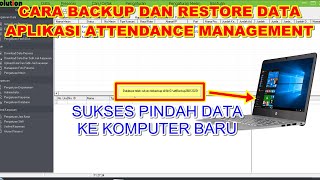 HANYA 5 MENIT!!! Cara Mudah Backup Dan Restore Data Aplikasi Attendance Management screenshot 2
