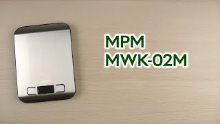 Розпаковка MPM MWK-02M