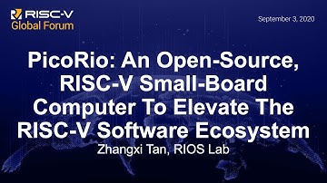PicoRio: An Open-Source, RISC-V Small-Board Computer To Elevate The RISC-V Software... - Zhangxi Tan