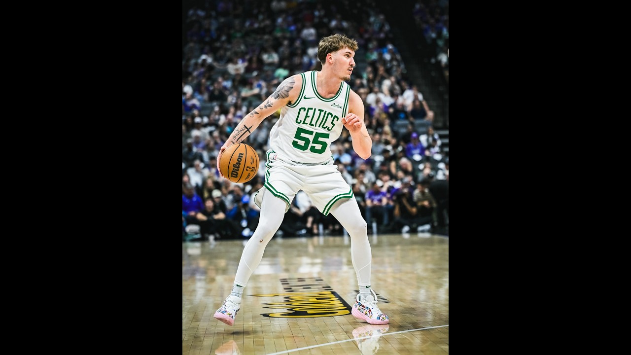 Baylor broke out the goggles 🥽 #nba #celtics #shorts