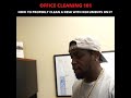 Office Cleaning Quick Tip