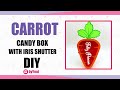 Easter Carrot Box with Iris Shutter -  By Yeni