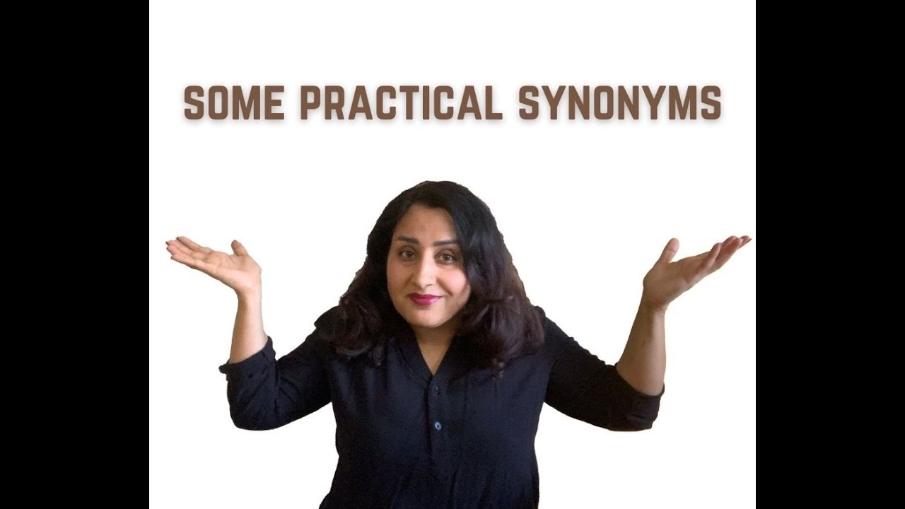 some practical synonyms YouTube