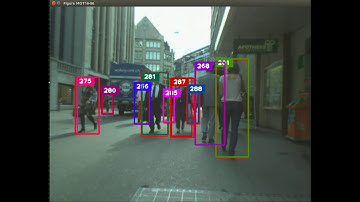 A Test of the Deep Sort Tracking on TX2