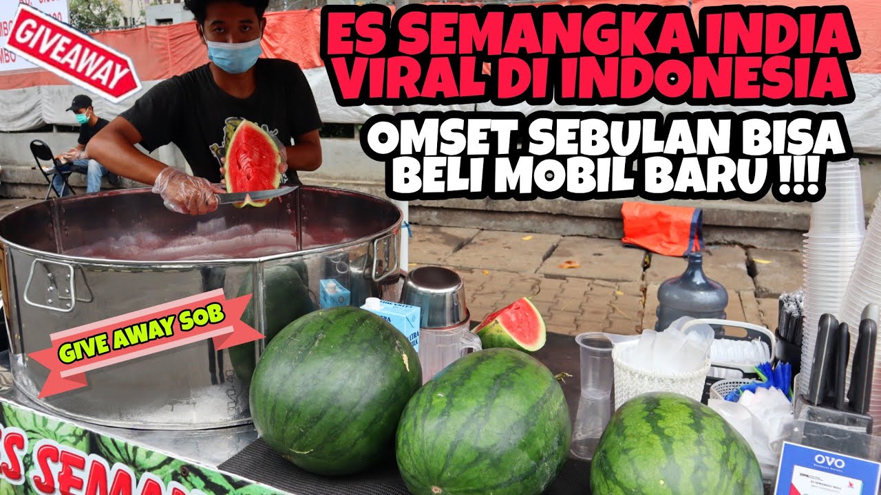 Resep es semangka india