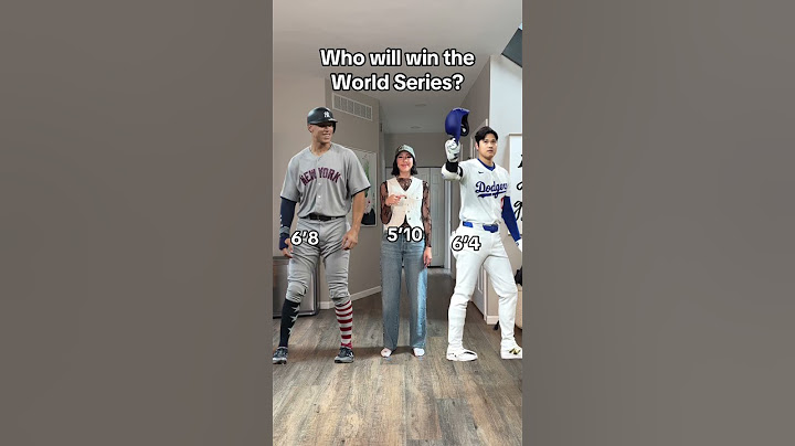 Who will win the 2024 World Series #tall #baseball #yankees #dodgers