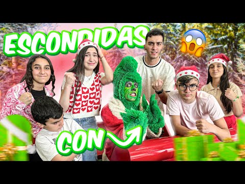 El grinch malvado nos persigue 😰🎄❌ LLORÓ DE MIEDO