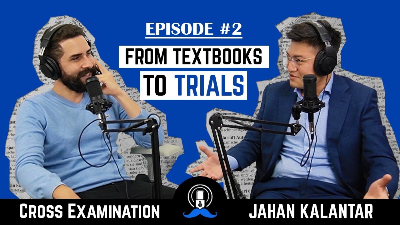 Cross Examination with Jahan Kalantar: From Textbooks to Trials (Ft. Wenjun Chen) (EP2)