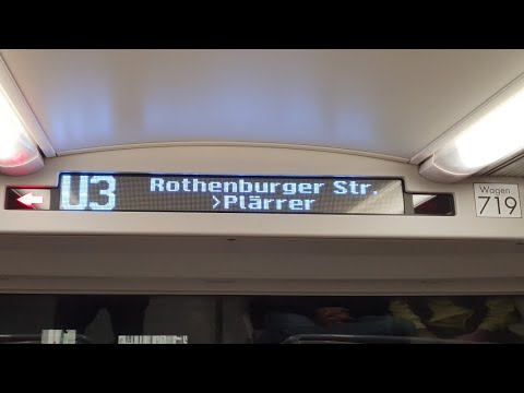 U-Bahn Nürnberg Typ [DT3 WAGEN 719/720] nun mit neuem LED Innenanzeiger_4K