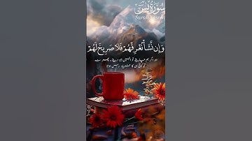 سورة يس | بواسطة قاري أحمد احتشام (رسمي) | الأية: 41-44  | #الله #سورة #قران #احمد #تلاوة #مريحة