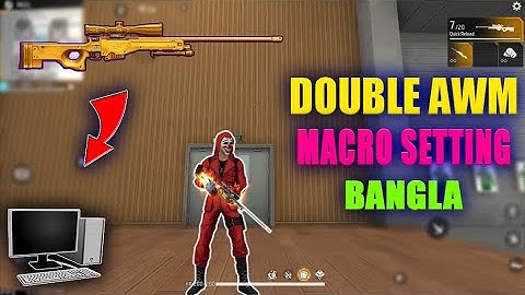 Free Fire Best Double Sniper Settings for PC | How to Double Sniper Setting all emulators for bangla
