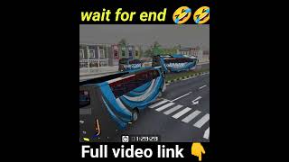 Wait for End 🤣🤣| Bus simulator indonesia Multiplayer Mode | #short | #shortvideo  #bussid screenshot 4