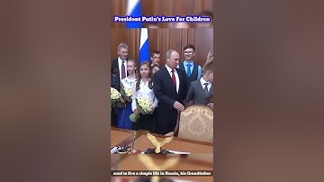 President Putin with Children | Russia | Moscow | KGB | #putin #russia #shorts