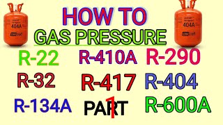 R32 gas pressure |R22 gas pressure| all ac gas pressure chart |R410 gas pressure