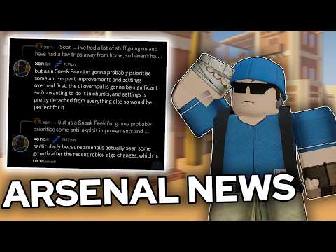 Arsenal Making A COMEBACK, ANTICHEAT CHANGES, SETTINGS OVERHAUL... (Roblox Arsenal)