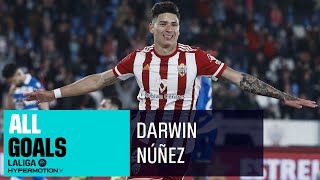 TODOS los GOLES de DARWIN NÚÑEZ con la UD ALMERÍA 😍​