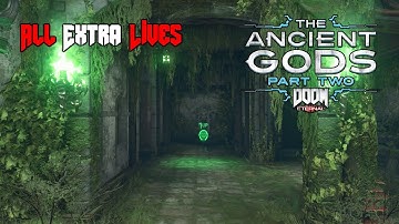 All Extra Lives - The Ancient Gods Part 2 | Doom: Eternal