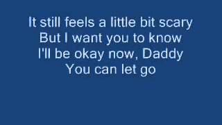 you can let go now daddy with lyrics