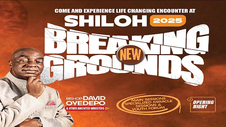 SHILOH 2025: BREAKING NEW GROUNDS | OPENING NIGHT | TUE | 9 DEC 2025