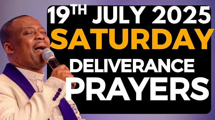 DESTORY SATURDAY EVIL COVENANT || DR. D.K. OLUKOYA DELIVERANCE