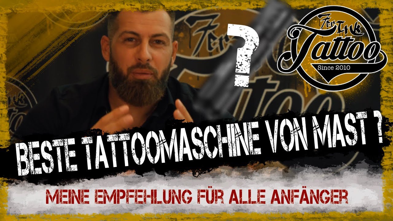 Welche Tattoomaschine als Anfänger? Was hat das mit Hub/Stroke zutun?