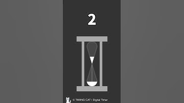 2 Seconds Timer ‐ Hourglass（Vertical）