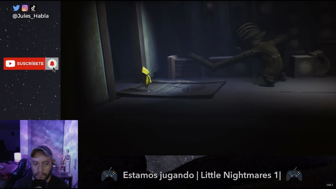 ASMR en vivo | Juguemos: Little Nightmares [parte 1] 🕹️🌙😴