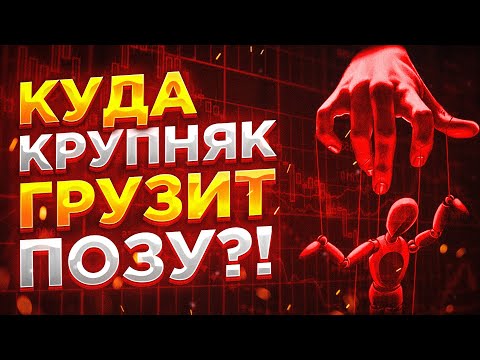 Куда крупный игрок набирает позу? СЕКРЕТЫ трейдеров