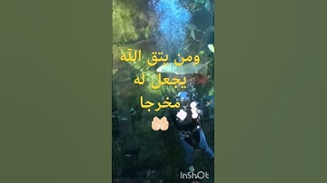 ومن يتق الله يجعل له مخرجا القارئ ماهر المعيقلي