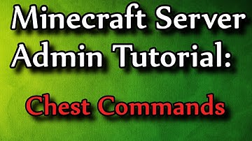 Minecraft Admin How-To: Chest Commands GUI