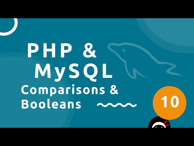 php tutorial mysql 10 booleans comparisons