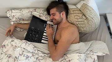 I make a techno track using the Korg Prologue 16