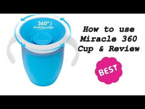 Video: Munchkin čudo 360 Deco Sippy Cup Review