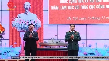 Chủ tịch Quốc hội thăm và làm việc với Tổng cục Công nghiệp quốc phòng
