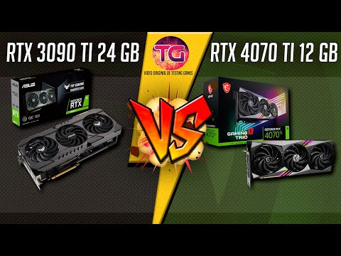 RTX 3090 Ti vs RTX 4070 Ti | Pruebas en 4K
