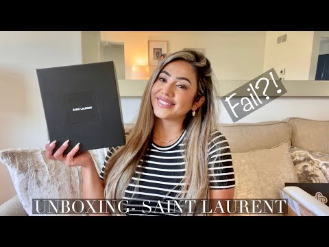 YSL UNBOXING | FAIL? | UNBOXING A FASHIONPHILE PURCHASE ?
